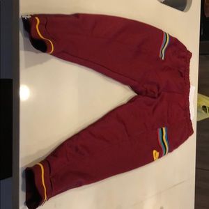 Nike Re-Issue Joggers In Red